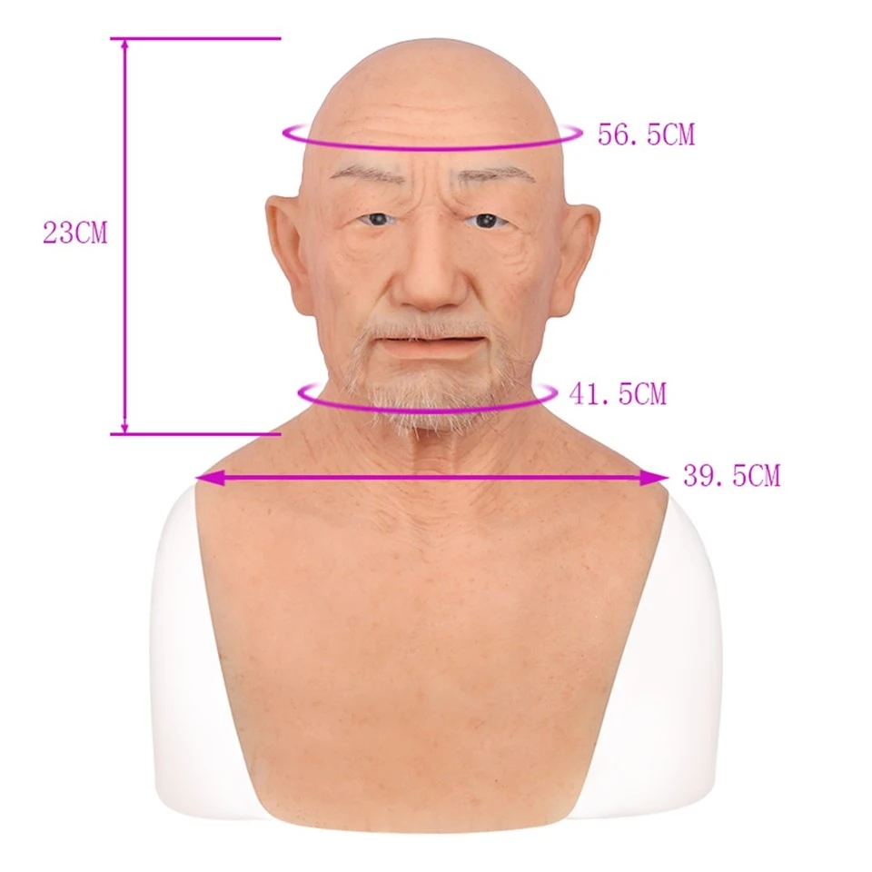 William Party Silicone Mask Cosplay